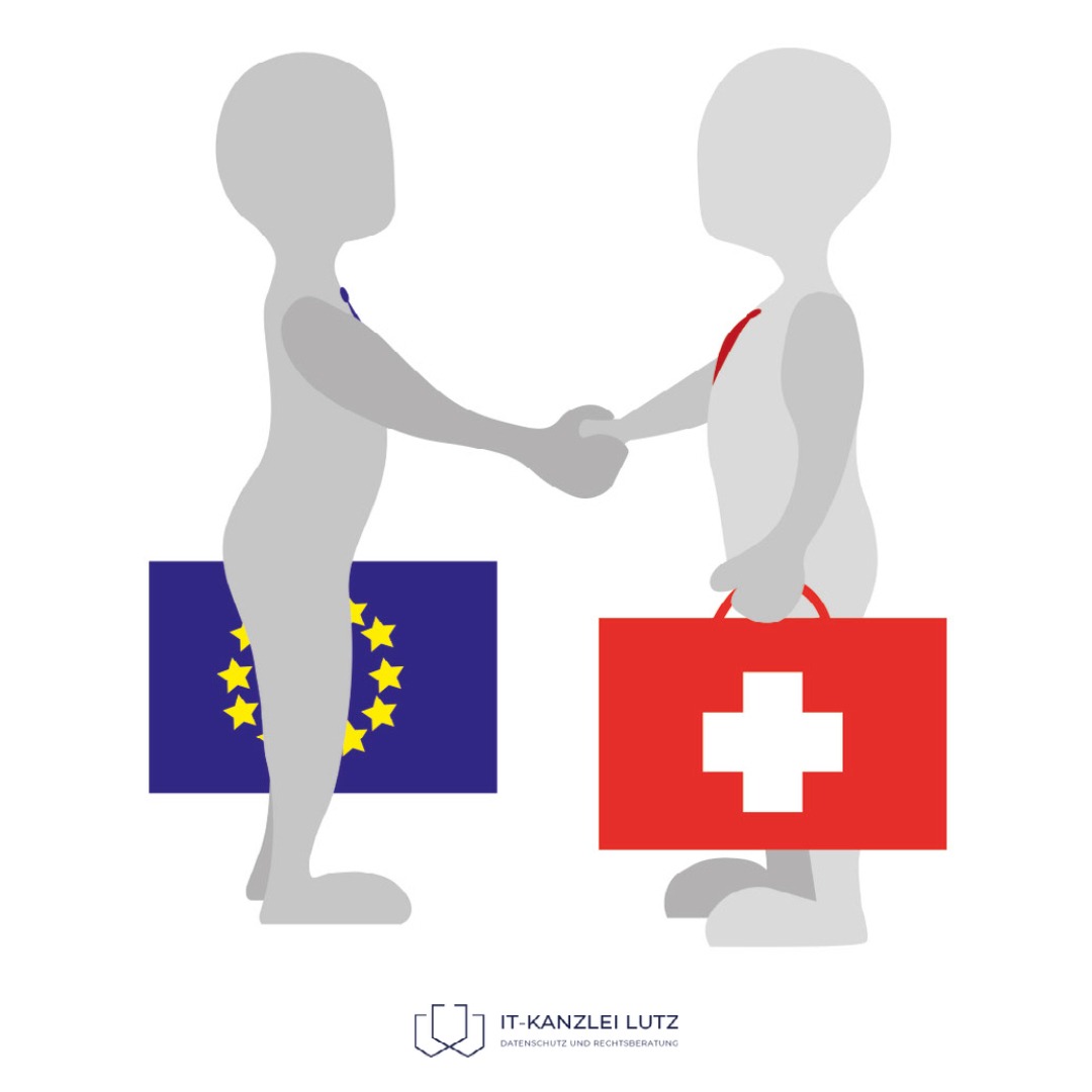 EDÖB erkennt Standardvertragsklauseln (SCC) der EU an.